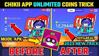 CHIKII MODE APK 2024CHIKII APP COINS TRICKCHIKII COINS HACKCHIKII NEW EVENTchikii [upl. by Iznekcam]