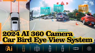 2024 AI 360 Camera Car bird eye view system 360° Around View from carsanbo [upl. by Eural]