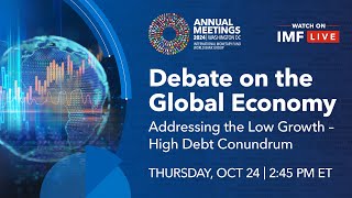 Debate on the Global Economy October 2024 [upl. by Lillian]