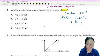 ON21 P12 Q2 Prefix and Unit  OctNov 2021  Cambridge A Level 9702 Physics [upl. by Elleryt]