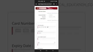 How to pay Cee Form Fill 2022 Form Fee With Card  Card Payment  MECEEBL 2022 Form Fee With Card [upl. by Rosalia]