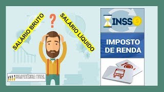 Como calcular o valor líquido do seu salário  Passo a passo 💰 [upl. by Jezreel349]