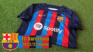 Unboxing de CAMISETAS DE BARCELONA 202223 [upl. by Alim]