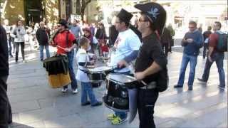 Music Parade with Drums Barcelona [upl. by Adnohsat45]