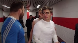 England Rugby Tunnel Cam  England vs Italy 2013 [upl. by Beaulieu570]