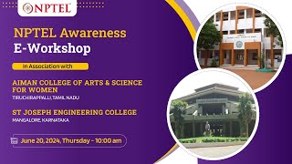 LIVENPTEL Awareness EWorkshop AIMAN College of Arts and Science amp St Joseph Engineering College [upl. by Enniroc]