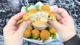 Ces croquettes de pommes de terre sont tout simplement irrésistibles 🥔👩🏻‍🍳 [upl. by Ardna]