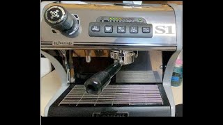 La Spaziale S1 Rossini with Ceado E5P espresso shot light roast Kenya [upl. by Forlini]