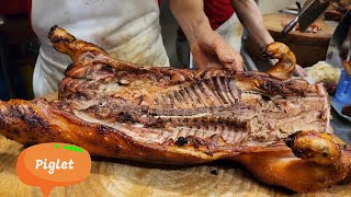 CrispySucklingPig Super RoastGoose Hongkong StreetFood RoastDuck belly BBQPork ASMR chatgpt [upl. by Sherie]