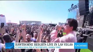 Hawthorne Heights live in Las Vegas [upl. by Havot112]