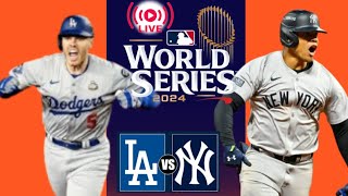 Dodgers vs Yankees  Beisbol en vivo J4 Serie Mundial 29 Octubre 2024 MLB Grandes Ligas [upl. by Eile]