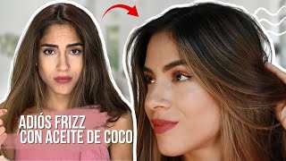 😱HIDRATACION BOMBA CASERA para CABELLO RESECO Y MALTRATADO  CABELLO SIN FRIZZ❌Repara Tu Cabello😍 [upl. by Nilrah]