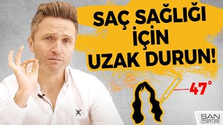 SAÇA ZARAR VEREN KÖTÜ ALIŞKANLIKLAR Evde Doğal Saç Bakımı [upl. by Arelus]