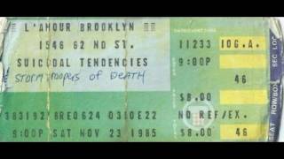 Stormtroopers of Death SOD live  LAmours Brooklyn23rd November 1985 [upl. by Bonucci]