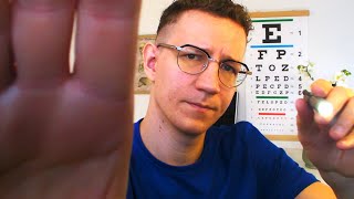 ASMR Oculomotor Nerve Exam  Cranial Nerve Exam pt 3 [upl. by Ylremik]