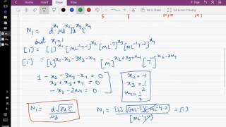 finding dimensionless groups through Rayleigh analysis [upl. by Ofelia]