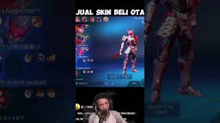 pamer2 skin hahaha ujungnyaaa  mobilelegends mlbb ml mememlbb mememl mememobilelegends [upl. by Norac]