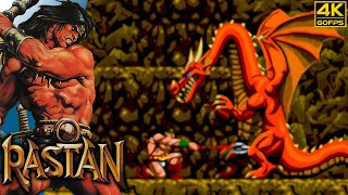 Rastan Arcade  1987 4K 60FPS [upl. by Nanete]