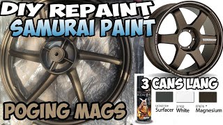 Samurai Paint Magnesium Color DIY mags repaint using Samurai paint  Magnesium Mags Brown Mags [upl. by Cadmar]