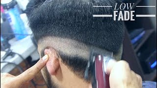 Homme Dégradé Bas Sur Cheveux Foncés by oska39 [upl. by Nevur627]