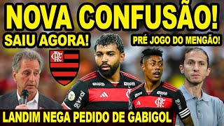 SAIU AGORA LANDIM NEGA PEDIDO DE GABIGOL NA DESPEDIDA FLAMENGO FAZ VISITA TÉCNICA AO INTER MIAMI [upl. by Brok]