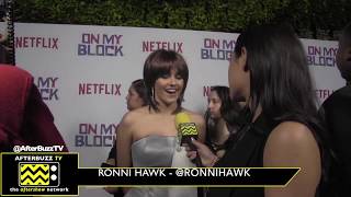 Netflixs quotOn My Blockquot Interview with Ronni Hawk [upl. by Nemraciram]