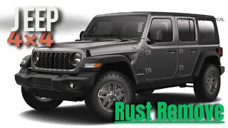 Transforming 4×4 Jeep  Restoration Perfection 4x4 rusty youtube viralvideo jeep [upl. by Delaney586]