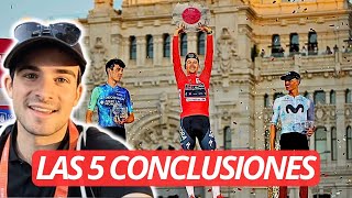 Las 5 CONCLUSIONES de LA VUELTA 2024 [upl. by Naicad558]