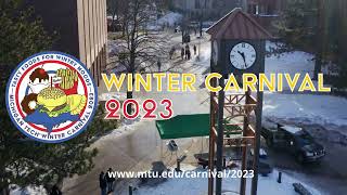 See the 2023 Michigan Tech Winter Carnival Statue Winners [upl. by Annahael494]