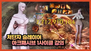 Lost Ark 처단자 슬레이어 아크패시브 1사이클 세팅 강의 [upl. by Acimak593]