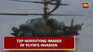 Putins SaberRattling Take A Look At The Top Most Defining Images Of Invasion  RussiaUkraine War [upl. by Laflam]