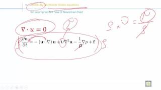 Fluid Mechanics 2  C2L3  NavierStokes equation part 3 [upl. by Anilecram]