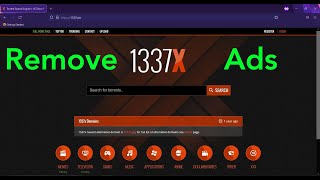 1337xto Ads Removal Guide Free Uninstall Steps [upl. by Terencio112]