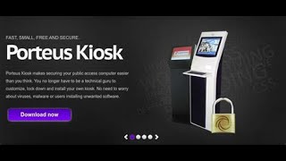 Porteus Kiosk Linux reviewed [upl. by Yleik]