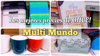 Los Mejores precios de ONCE  Multi Mundo  Bazar Libreria Ferreteria Organizacion 🤗🛍 [upl. by Ynaffit]