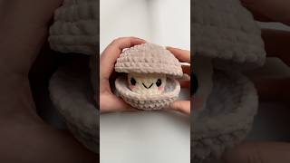 Je fais une palourde🐚crochet crochetaddict crochetlove crocheting amigurumi peluche plushie [upl. by Brady]