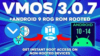 VMOS Pro Root v307  Custom ROM Gaming ROG 94 [upl. by Meuse]