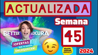 ZONA DE BETTER LOCURA ACTUALIZADA SEMANA 45 2024 Betterware 🎄 [upl. by Orelie594]