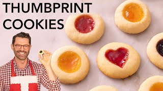 Thumbprint Cookies Recipe [upl. by Atinram]