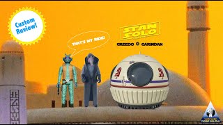 Stan Solo Custom Greedo and Garindan 118 Action Figures [upl. by Leavelle]