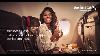 avianca business class más comodidad en tus viajes por las américas [upl. by Artened716]