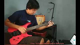 FIONA  4U2C Intro dan solo gitar cover [upl. by Niwrud]