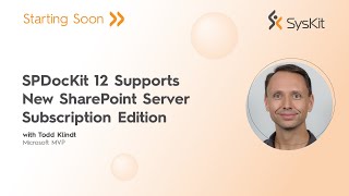 What’s new in SharePoint Server Subscription Edition with Todd Klindt [upl. by Mckale690]