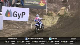 Julien Lieber crash MXGP of Patagonia Argentina 2015  motocross [upl. by Arocat]