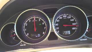 NISSAN FUGA 450GT INFINITI M45 V8 100180 Speed test JP [upl. by Salb]