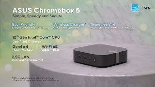 ASUS Chromebox 5 Simple speedy and secure [upl. by Ciredor]