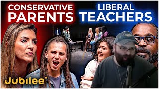 Conservative Parents vs Liberal Teachers  Middle Ground  Papa Gut Reacts [upl. by Cloris406]