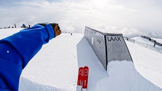 One run in Laax  Jesper Tjäder [upl. by Corilla371]