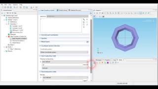 COMSOL Conduction heat transfer Example 2 15 [upl. by Gretel]