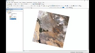 How to download Landsat 9 data from USGS and make different band combinations using Arc GIS [upl. by Irby]